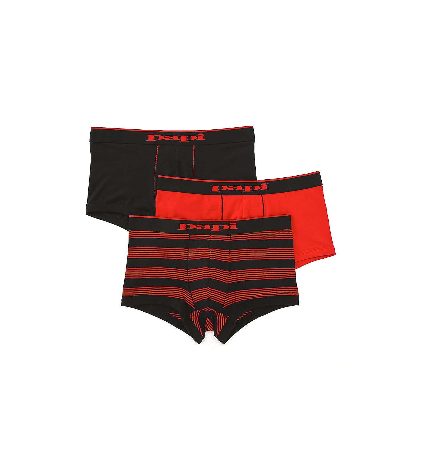 papi Stylish Brazilian Solid and Print Trunks