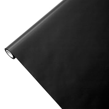 50m*0,75m JUNOPAX® Geschenkpapier schwarz