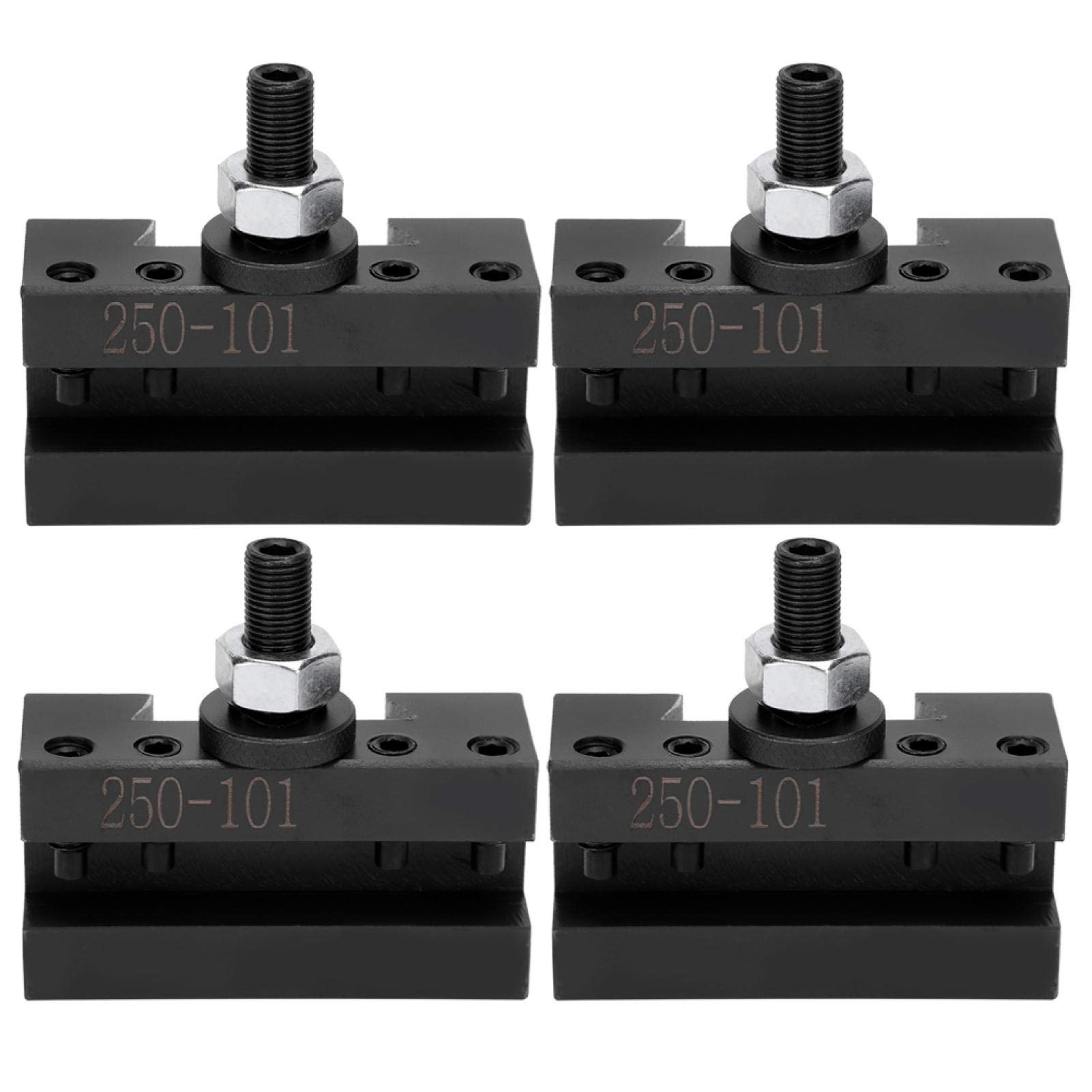 Jeanoko 4Pcs 250‑101 Quick Changing Boring Tool High Carbon Steel Quick Changing Tool Post CNC Lathe Tool Accessories for CNC Tool Fixture