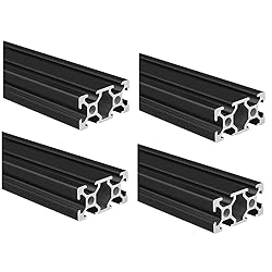2040 Aluminum Extrusion T Slot 430mm Long Black 4