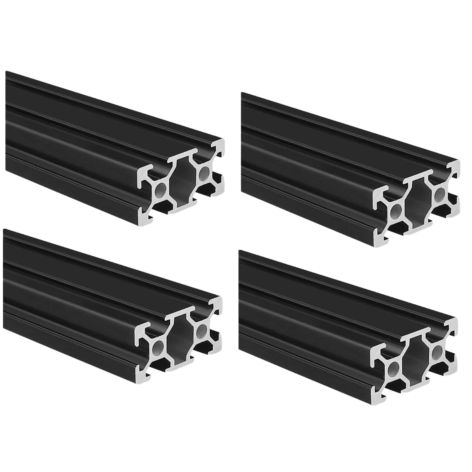 2040 Aluminum Extrusion T Slot 140mm Long Black 4