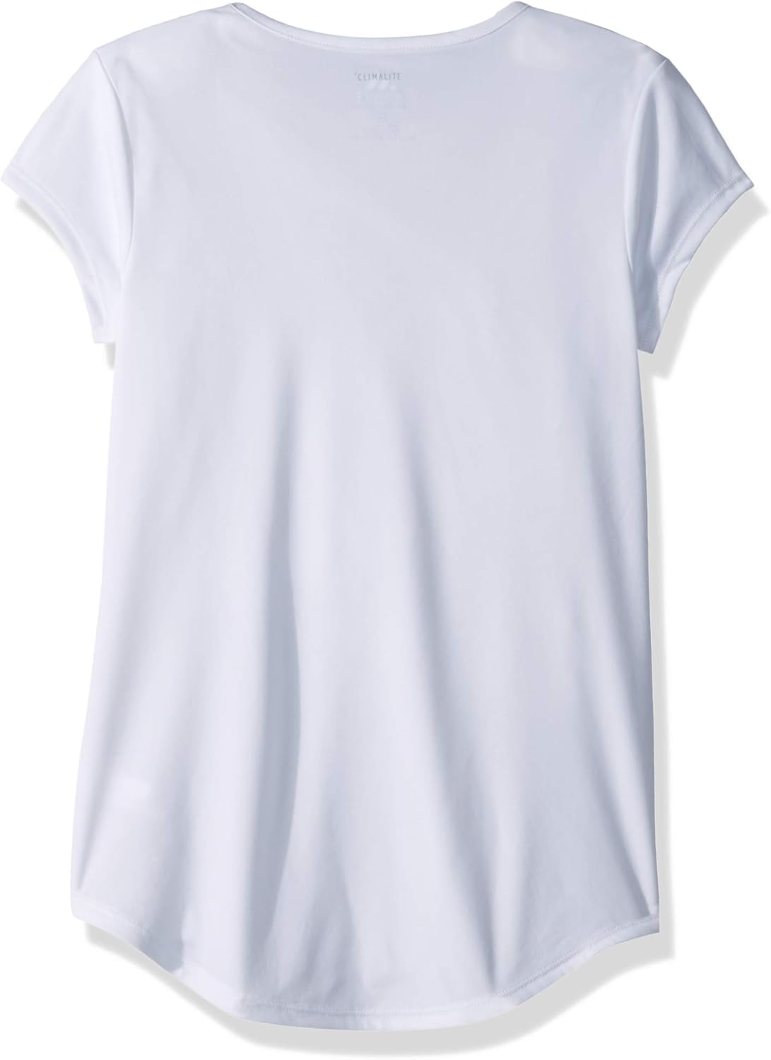 adidas Girls' Short Sleeve Scoop Neck Tee T-Shirt: Clothing