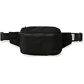 Nomadix Fanny Pack Raven Black – Lightweight, Water-Resistant Crossbody Bag for Hiking, Festivals, and Travel – Eco-Friendly Recycled Nylon with Key Clip, Dual Pockets, and Secure Storage