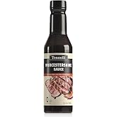 Tonnelli Vegan Friendly Worcestershire Sauce 12.7oz | Vegan, Fish Free, Gluten Free, Kosher
