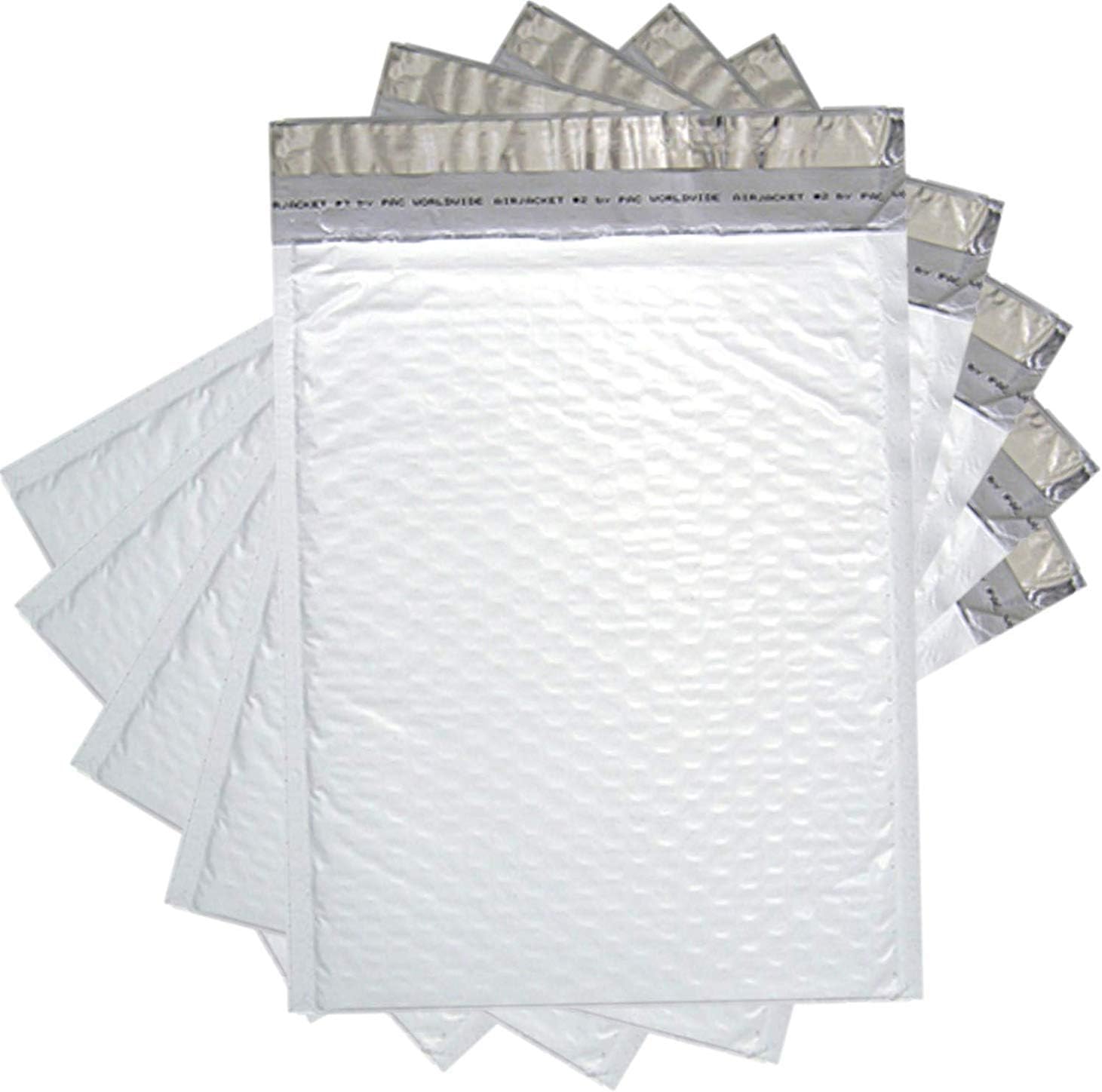 Sales4Less #5 Poly Bubble Mailers 10.5X16 Inches Padded Envelope Mailer Waterproof Pack of 10 : Office Products
