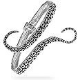 RechicGu Octopus Tentacle Animal Sea Ocean Hinged Open Bracelet Bangle Arm Cuff Scary Horror Goth