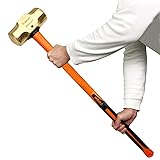 WEDO Brass Sledge Hammer With Fiberglass