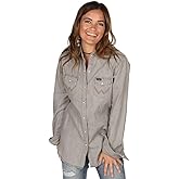 Wrangler Women's Vintage Denim Snap Shirt