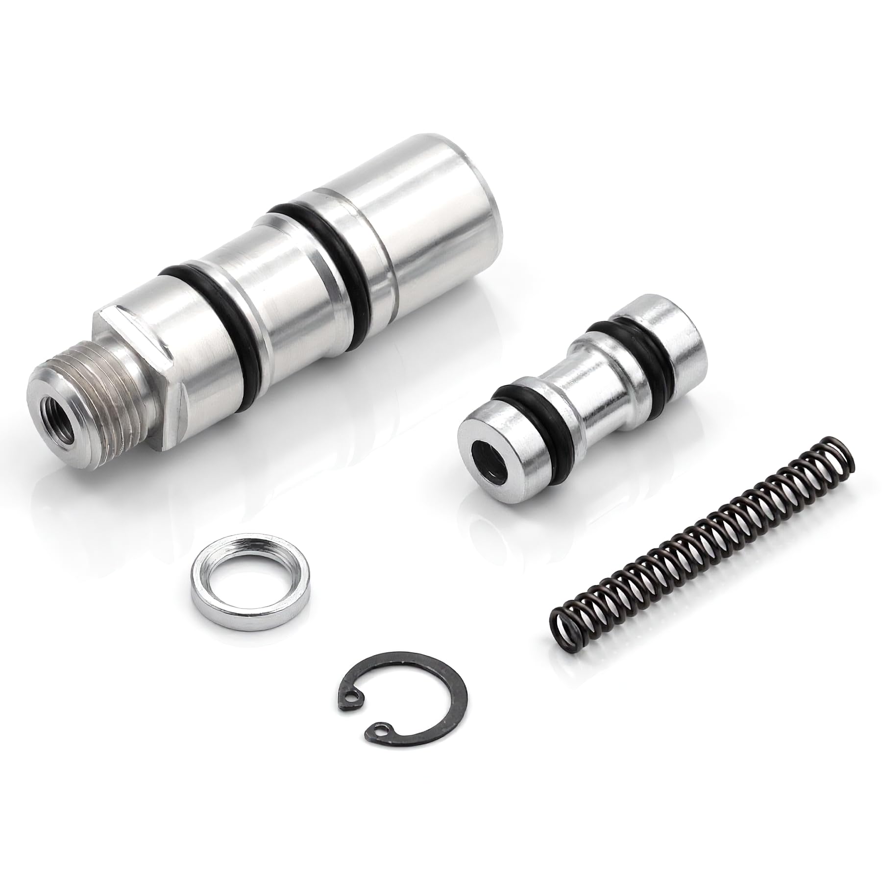 Photo 1 of **HAS DAMAGED TREADS** Kujunpao Rear Brake Master Cylinder Rebuild Kit Compatible with Harley Davidson Softail, FXR, Dyna, Electra/Tour/Street/Road Glide, Road King, Sportster,Replace for 42382-87 DS-195059