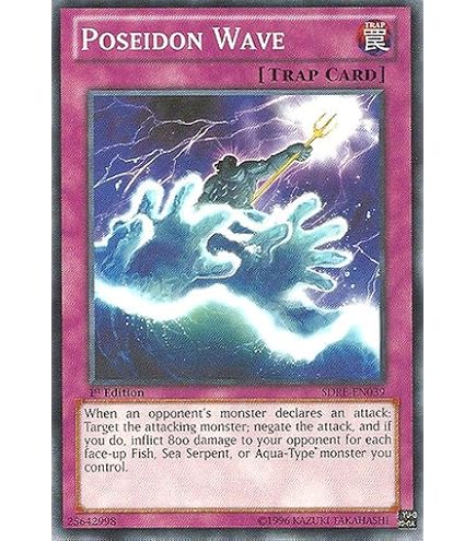 Amazon.com: Yu-Gi-Oh! - A Legendary Ocean (SDRE-EN024) - Structure Deck:  Realm of The Sea Emperor - 1st Edition