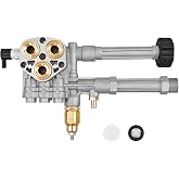 AR43361, 43361 Complete Pump Head with Unloader &amp; Installed Thermal Relief Valve, for Annovi Reverberi Pressure Washer Pump Head Replacement Kit SRMW2.3G28 &amp; SRMW2.4G28