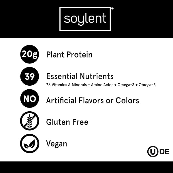SOYLENT BANANA PLANT PROTEIN MEAL REPLACEMENT SHAKE, 14 OUNCE