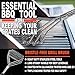 Homuser Grill Brush Bristle Free - Safe BBQ Cleaning Barbecue Brush 18