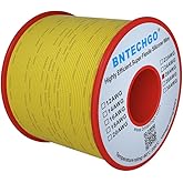 BNTECHGO 26 Gauge Silicone Wire Spool 250 ft Yellow Flexible 26 AWG Stranded Tinned Copper Wire