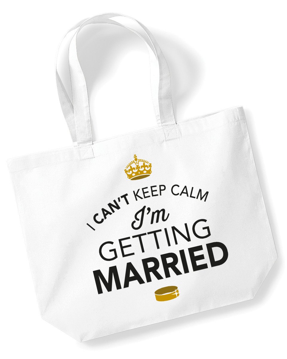 Bride, Bride Bag, Tote Bag, Bride Keepsake, Wedding Gift, Present, Hen Party, Hen Party Bag, Hen Do Gifts, Ideas For Bride, Keepsake (White)