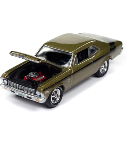 【希少】Chevrolet Camaro STRIP BLAZER 1/64 Amazon.com: 1969 Chevy Camaro ZLX Phase III Black with White