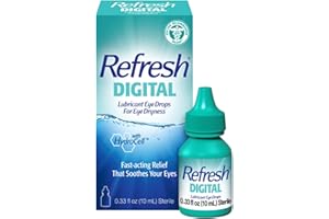 Refresh Digital Lubricant Eye Drops, 0.33 Fl Oz (Pack of 1)