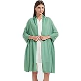 Erdenech Luxury Cashmere Wool Blend Wrap for Women, All-Season Travel Wrap Shawl, Extra Large Blanket Shawl Scarf Pashmina