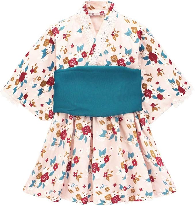 Amazon Co Jp Lucky Lemon ベビー服袴 ロンパース カバーオール 長袖 着物 和服 お宮参り 女の子 初節句 お正月祝い 端午 七五三 100日祝い 服 ファッション小物