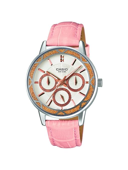 Maxima Analog Gold Dial Women's Watch - 39891LMLY