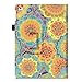 Fintie Folio Case for iPad 6th / 5th Generation (2018 2017 Model, 9.7 Inch), iPad Air 2 (9.7 Inch), iPad Air 1 (9.7 Inch) - [Corner Protection] Premium Vegan Leather Stand Cover, Summer Dahlia