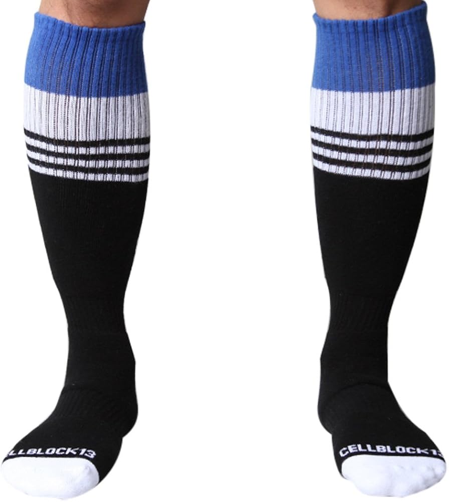 CellBlock 13 Men's Knee High Stomper Socks at Amazon Men’s Clothing store