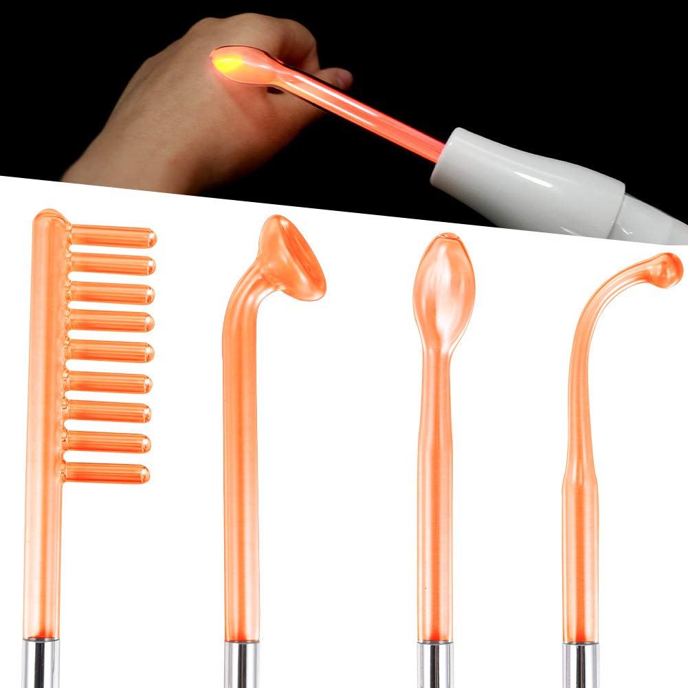 High Frequency Machine, Portable Handheld High Frequency Facial Wand for Skin Tightening Facial Care Machine: Beauty