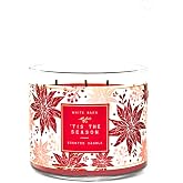 Bath and Body Works White Barn 'Tis The Season Scented 3 Wick Candle 14.5 Ounce
