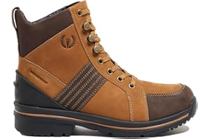 Kerrits Trail Blazer Lace Up Waterproof Barn Boot – Women's Leather Horse Riding & Hiking Boots, Wide Footbed, 1" Heel