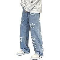 FantasyGears Y2k Jeans Men Graphic Baggy Jeans Hip Hop