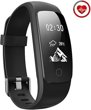 Mpow - Pulsera de actividad inteligente, monitor de ritmo cardíaco ...