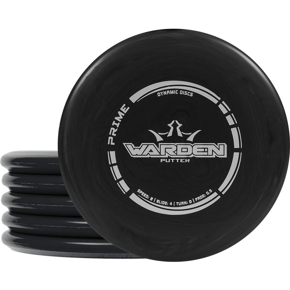 D·D DYNAMIC DISCS Prime Warden Putter 5 Pack | Disc Golf Putter Pack | Throwing Frisbee Golf Disc | Colors Will Vary (Prime)