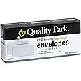 Quality Park #10 Security Envelopes, No Window, Redi-Strip Self Seal Envelopes, 24-lb White Wove, 4-1/8" x 9-1/2", 100 per Box (QUA69117)