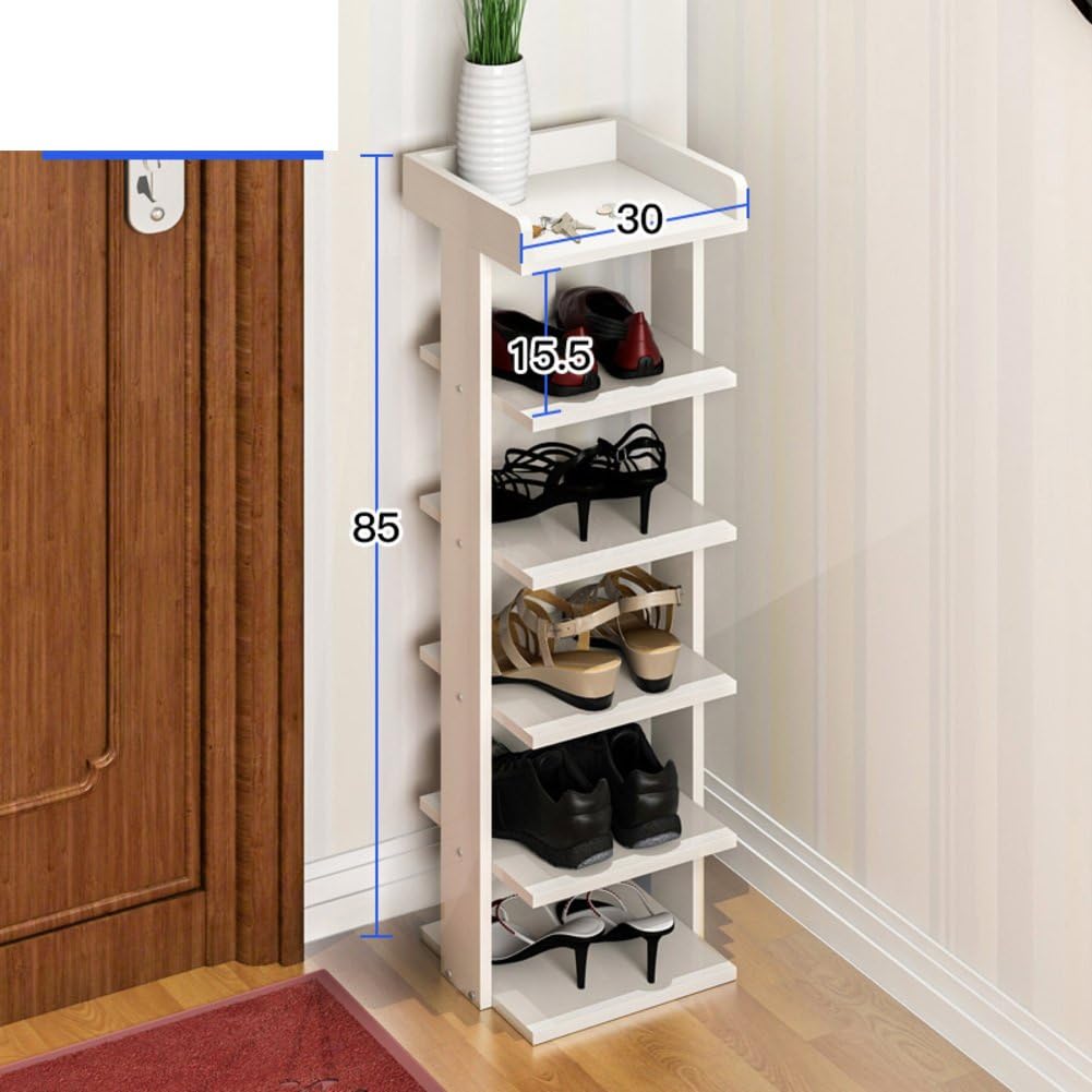 DYHERUCVJUTIJ Simple and Modern Shoe Rack Multilayer,Household use,economical Storage Cabinet shoebox Simple Shoes Storage Shelf Xuan guan Shelf-E