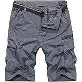 Jessie Kidden Mens Outdoor Casual Expandable Waist Lightweight Water Resistant Quick Dry Fishing Hiking Shorts