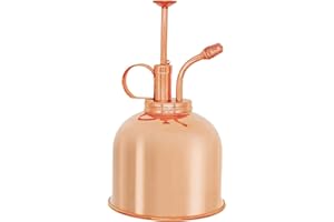 SUSTAINABLE VILLAGE Watering Can Indoor Plants - Copper Plant Mister - Stylish and Rust Resistant Watering Cans for Healthy Hydration - Prevents Overwatering