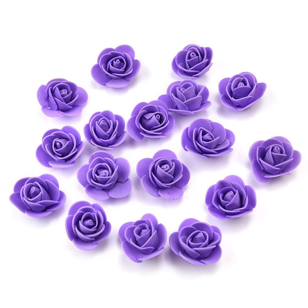Home Accessories Red Fake Flower Heads In Bulk Wholesale For