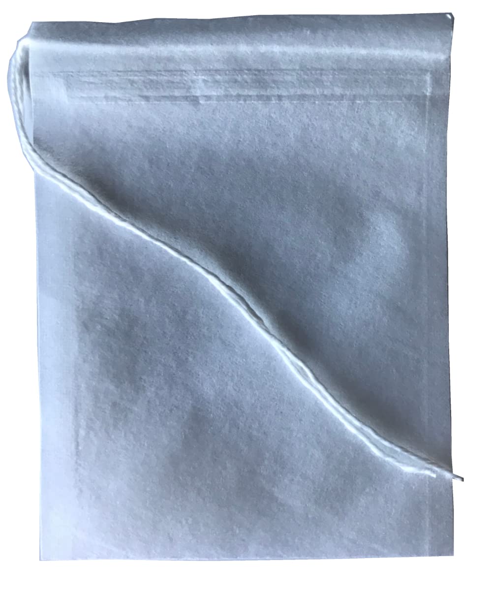 Empty SELF Fill Teabags, White Paper, COMPOSTABLE, Small Size, Drawstring, 6x8cm, 200