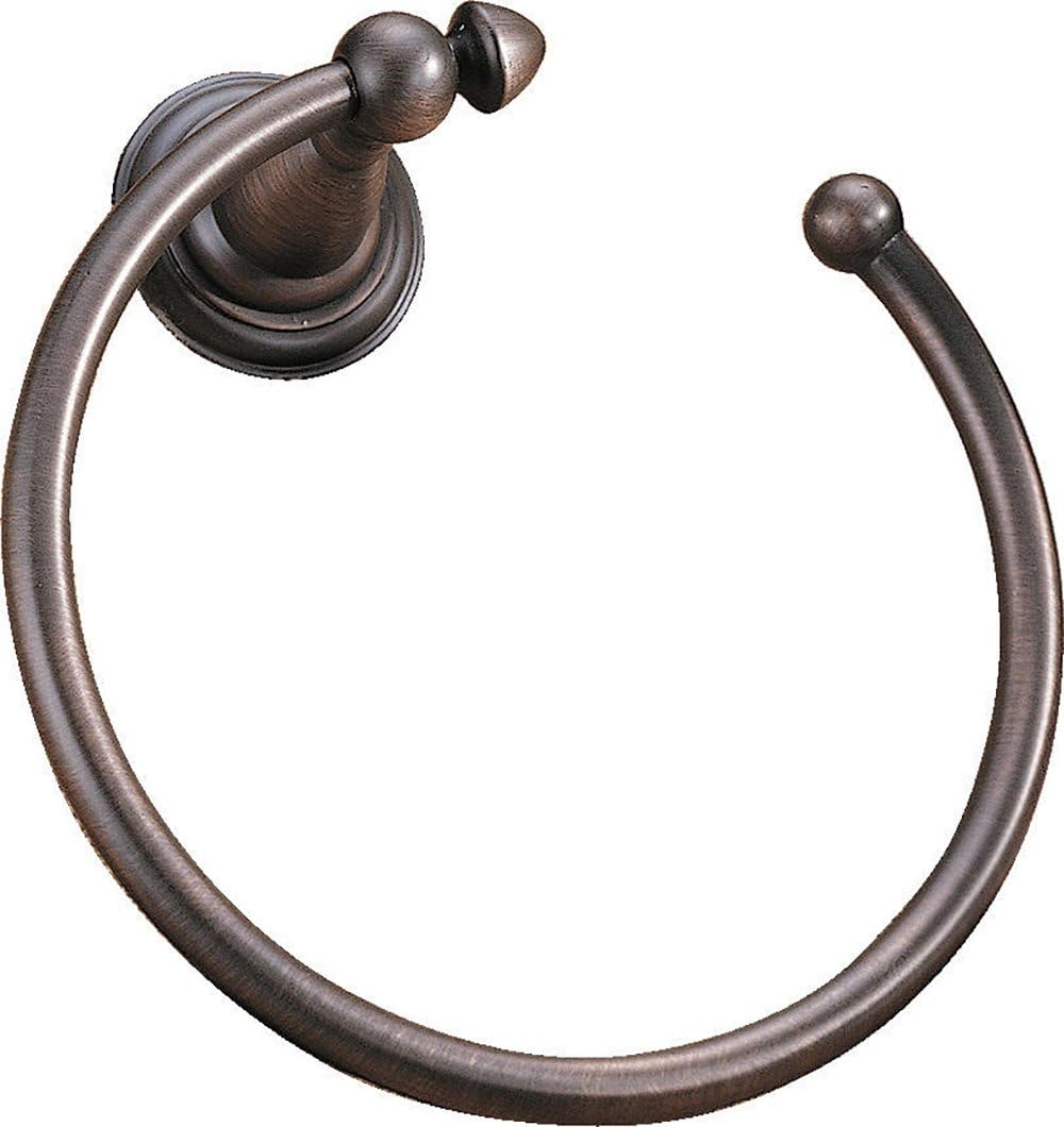Delta Faucet 75046RB Victorian Towel Ring, SpotShield Venetian Bronze - Faucet O Rings - 