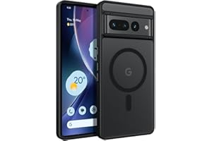 DUEDUE Magnetic Case for Google Pixel 7 Pro Case Compatible with MagSafe Matte Translucent Cover Phone Case Slim Military Sho