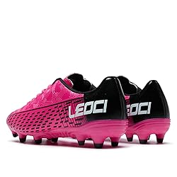 LEOCI Soccer Cleats for Women's and Men's Outdoor
