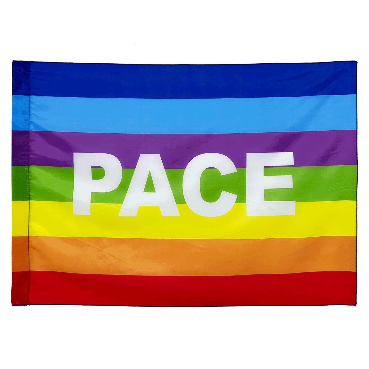 LEIVESTE Flag Peace Rainbow Cm 70*100 Made IN Italy