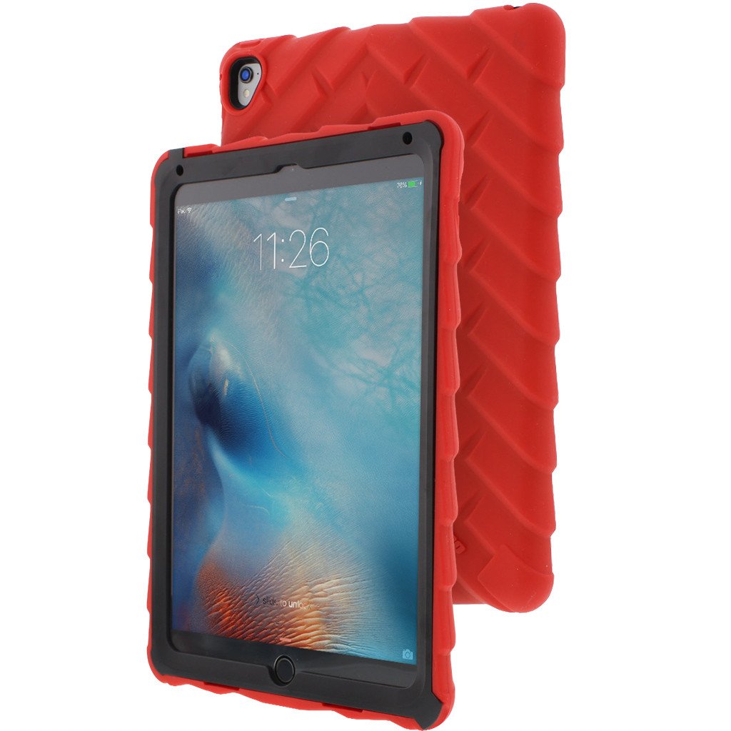 Gumdrop DropTech iPad Pro 9.7 Inch Case Red with Black Frame DT-IPADPRO9-RD_BK