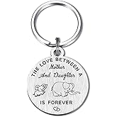 BAZLJY Mother's Day Gifts for Mom - Best Mom Gifts for Mothers Day Keychian Key Chain Keyring Birthday