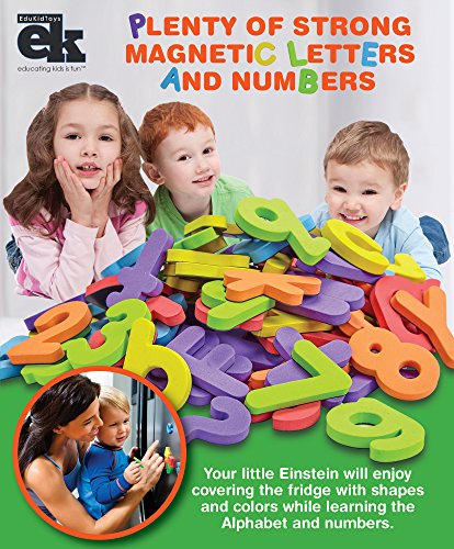 4 Magnetic+Alphabet+Educational+Preschool+Learning