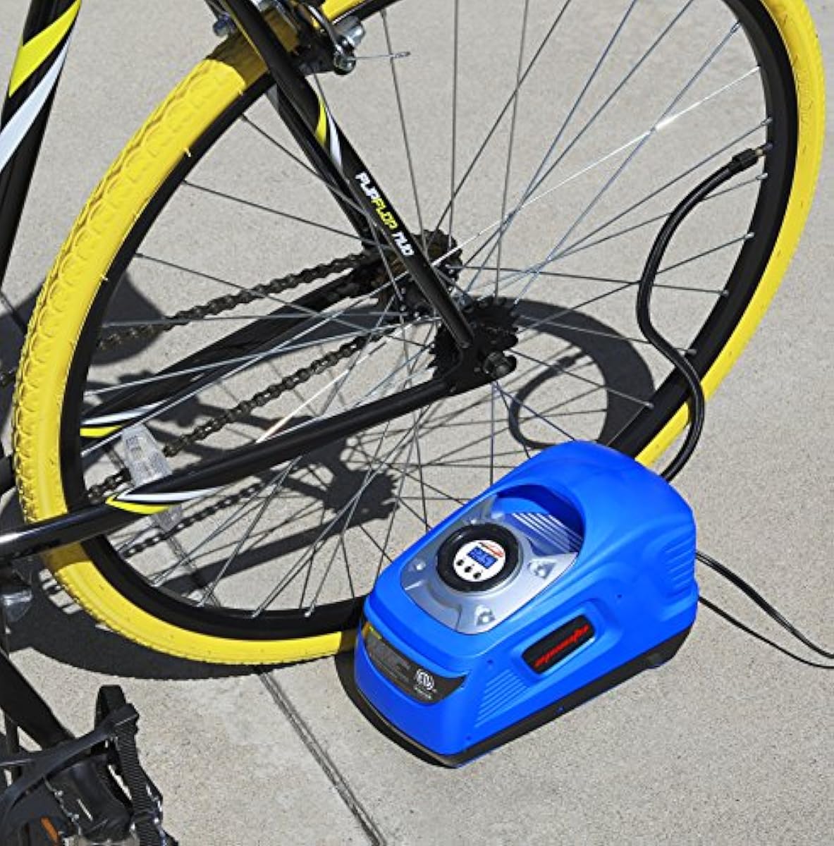 EPAuto AC 110V / DC 12V Dual Power Portable Air Compressor Pump w