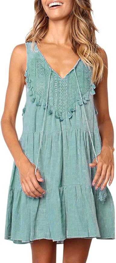 vestidos playeros amazon