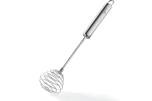 TAFOND Whisk,Stainless Steel Wisk, Balloon Whisk Egg Beater for Blending, Whisking, Beating, or Stirring