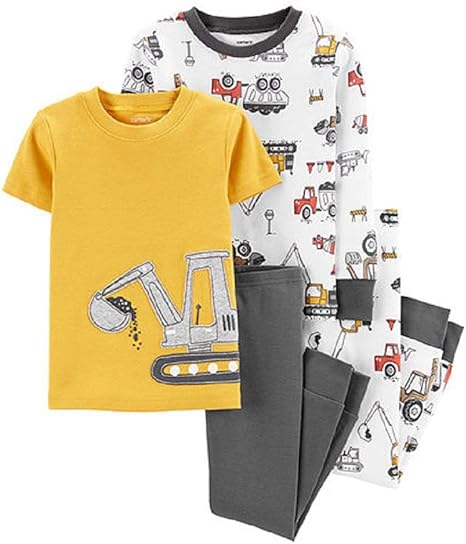 carter's construction pajamas