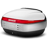 SHAD D1B50E08 Top Case Accessory Cover SH50, White